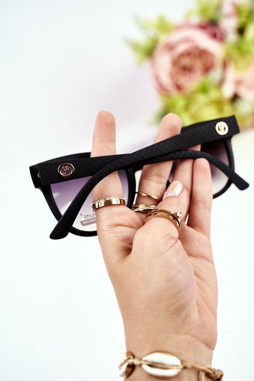 Okulary Przeciwsłoneczne Prius PR-V85 Czarne Czarny Gradient Mat