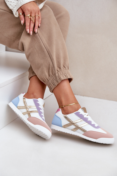 Niskie Tenisówki Trampki Damskie Multikolor Eezore