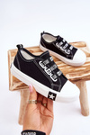 Dziecięce Trampki Wsuwane Big Star LL374006 Czarne