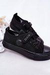 Dziecięce Trampki Z Siateczką BIG STAR HH374015 Czarne