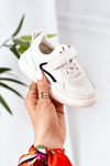 Dziecięce Sportowe Buty Sneakersy Beżowe Runner
