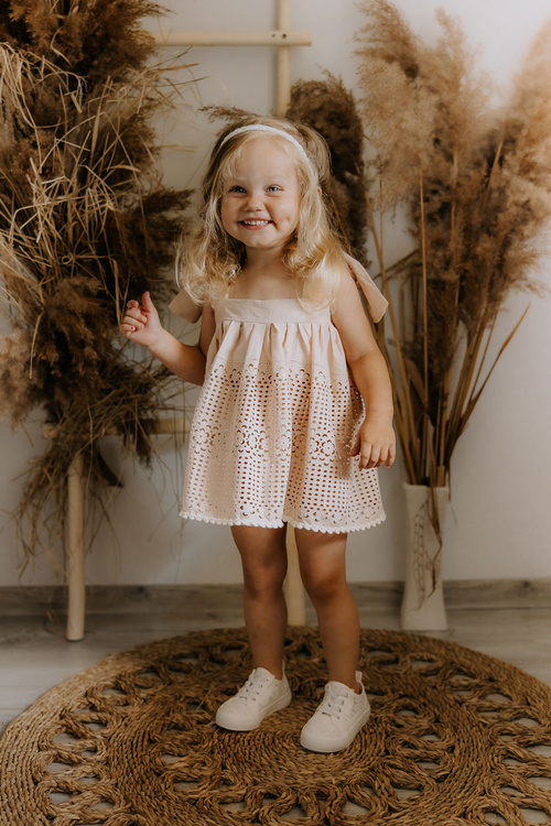 Trampki Ażurowe Big Star JJ374134 Białe