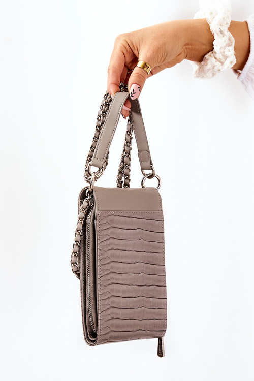 Mała Damska Torebka Monnari ETUA020-019 Szara