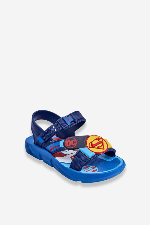 Dziecięce Sandałki Superman Grendene Kids JJ385050 Niebieskie