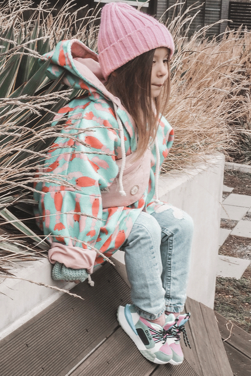 Dziecięce Buty Sportowe Memory Foam System Big Star LL374219 Różowo-Zielone