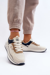 Sneakersy Damskie Big Star NN274A092 Beżowe