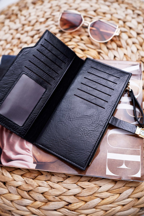 Portfel Damski Duży Czarny AD-64