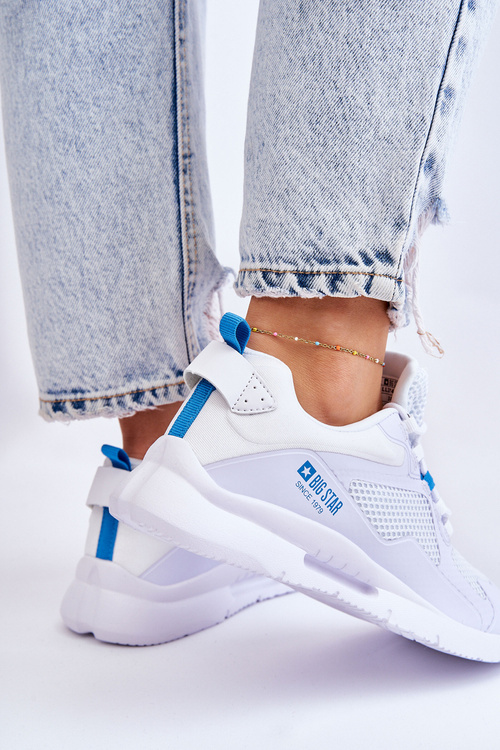 Damskie Buty Sportowe Sneakersy Big Star LL274373 Białe