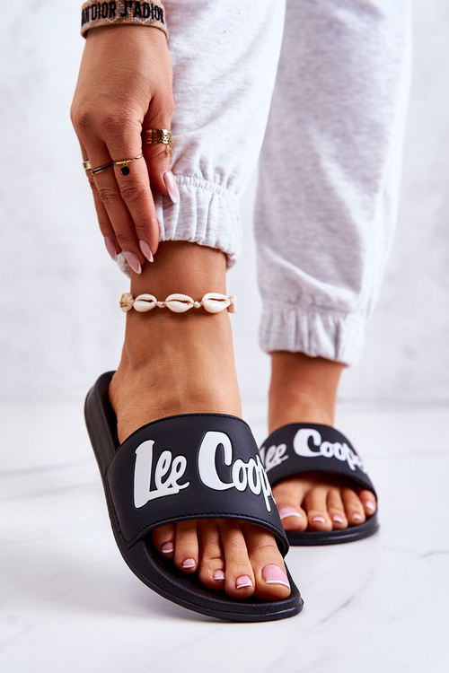 Damskie Klapki Lee Cooper LCW-22-42-1004 Czarne