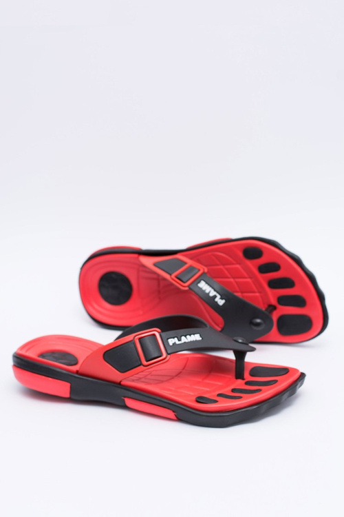 Męskie Klapki Japonki Lekkie Basen Czarne