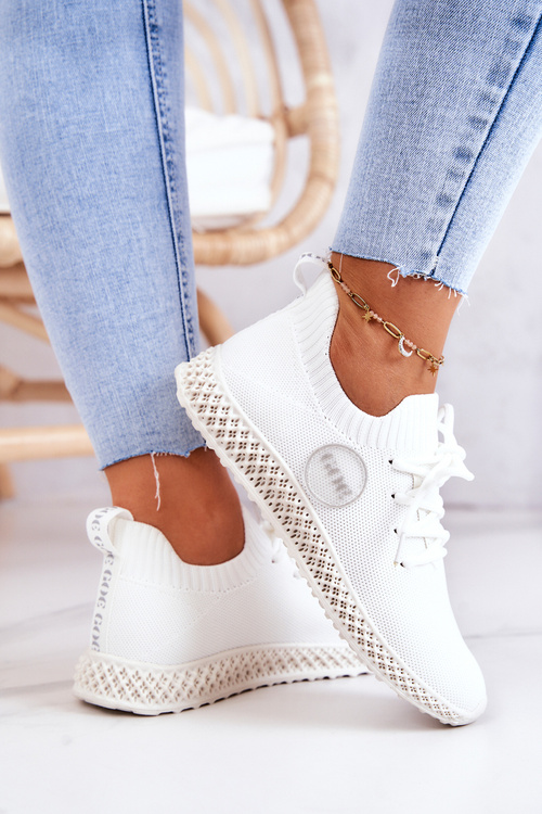 Damskie Sportowe Buty GOE JJ2N4151 Białe