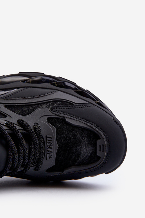 Buty Sportowe Sneakersy Męskie HI-POLY SYSTEM Big Star NN174382 Czarne