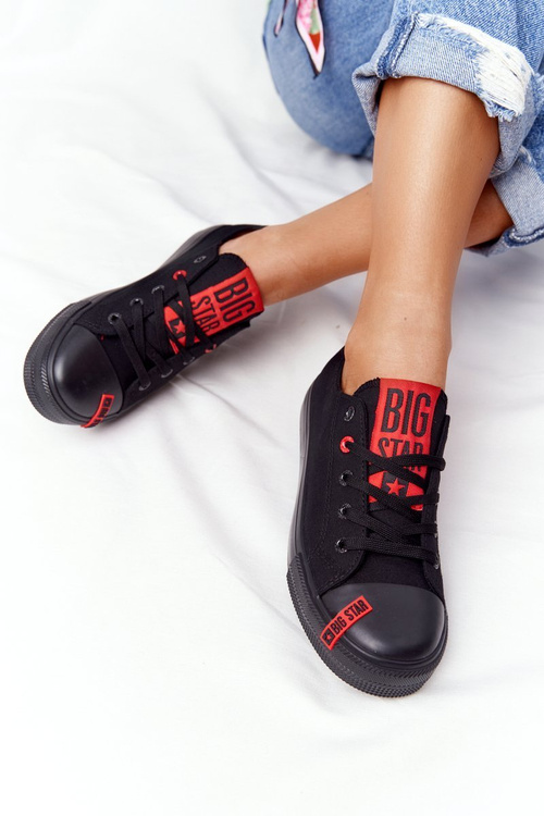 Damskie Trampki BIG STAR HH274678 Czarne