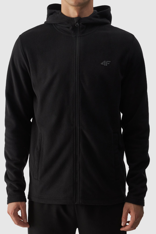 Polar Męski Z Kapturem Regular 4F 4FWMM00TFLEM290-20S Czarny