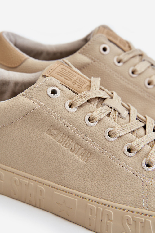 Męskie Tenisówki Big Star LL174132 Beżowe