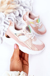 Dziecięce Sportowe Buty Sneakersy Różowe Game Time