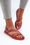 Sandały Damskie Z Brokatem 82429 Ipanema Vibe Sandal Fem Różowe