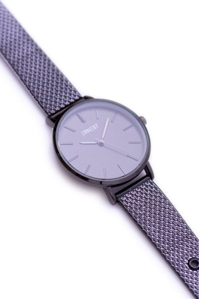 Ernest Damski Czarny Zegarek Na Rękę BlowMyMind