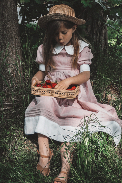 Klasyczne Dziecięce Sandały Brązowe Izzy