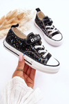 Dziecięce Trampki Na Rzep Big Star LL374063 Czarne