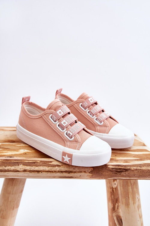 Dziecięce Trampki Wsuwane Big Star LL374008 Różowe