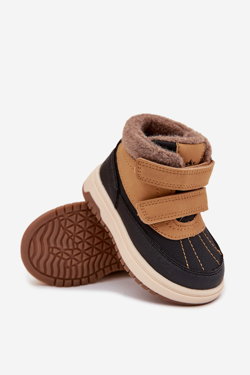 Buty Zimowe Dziecięce Śniegowce Na Rzep Camel Darlene