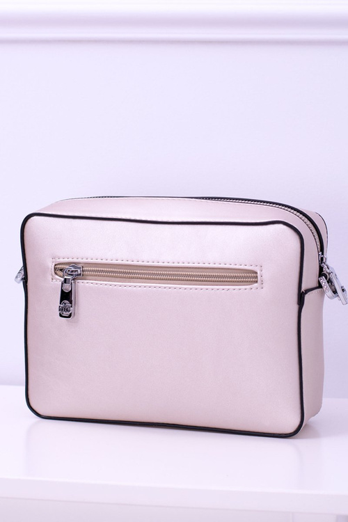 Nobo Damska Torebka Listonoszka Białe Złoto NBAG-E1590-C000