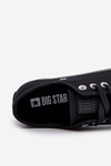 Trampki Męskie Niskie Big Star NN174110 Czarne