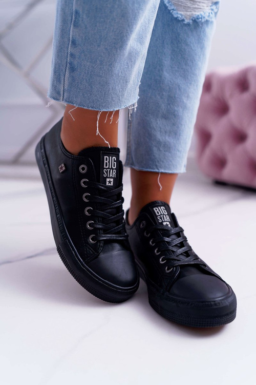 Trampki Damskie Big Star Czarne EE274384