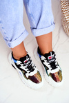 Sportowe Damskie Buty Lu Boo Czarne Dazzle Me