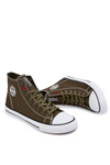 Męskie Wysokie Trampki Big Star JJ174387 Khaki