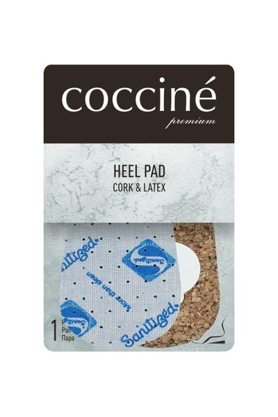 Coccine HEEL PAD CORK & LATEX Podpiętka