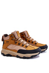 Męskie Buty Trekkingowe Ocieplane Cross Jeans KK1R4020C Camel