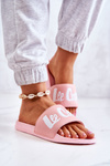 Damskie Klapki Lee Cooper LCW-22-42-0998 Różowe