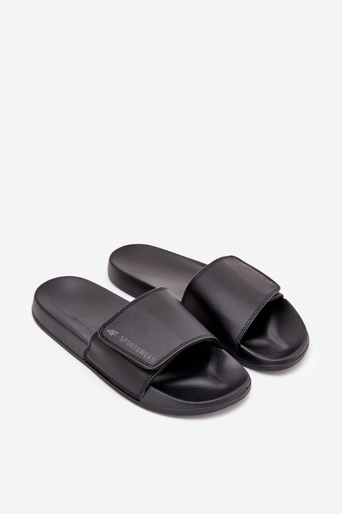 Klapki Męskie 4FMM00FFLIM032-20S Czarne