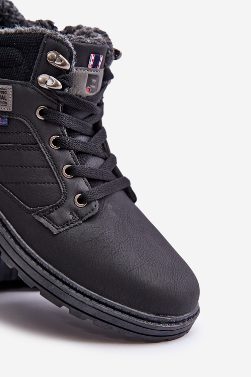 Ocieplane Trapery Męskie McBraun Czarne