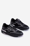 Damskie Sportowe Buty Big Star LL274443 Czarno-Szare