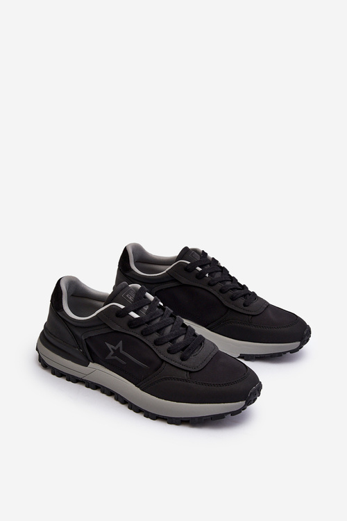 Męskie Sneakersy Big Star NN174069 Memory Foam System Czarne