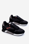 Męskie Buty Sportowe Memory Foam System Big Star LL174158 Czarne
