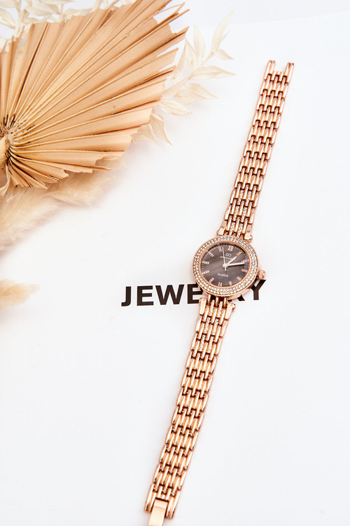 Stalowy Damski Zegarek Giorgio&Dario Różowe Złoto