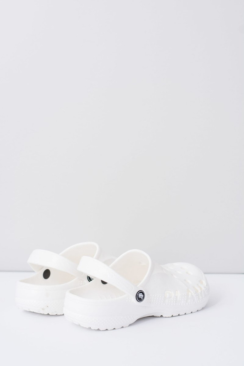 Damskie Piankowe Klapki Kroksy EVA Białe