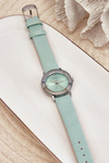 Zegarek Damski Z Miętowym Paskiem Ernest E62035L