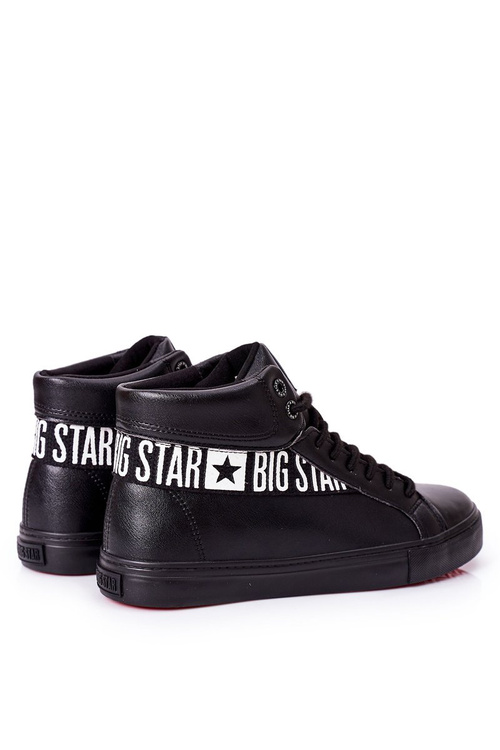 Trampki Męskie Big Star Wysokie Czarne EE174339