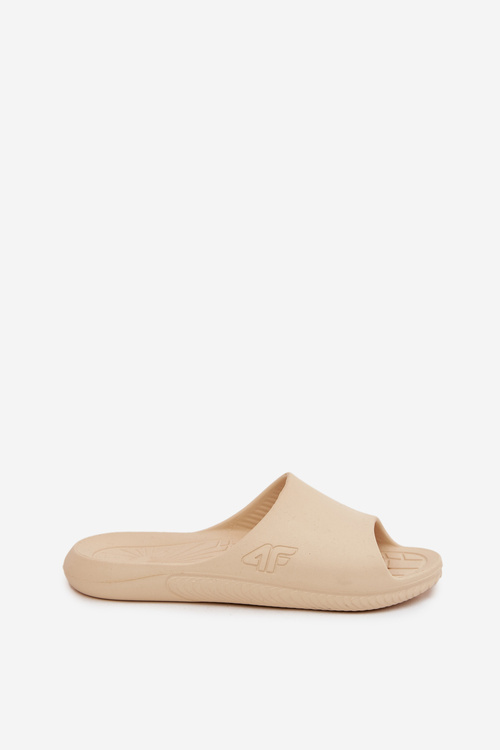 Damskie Klapki 4F 4FMM00FFLIF093A-83S Beżowe