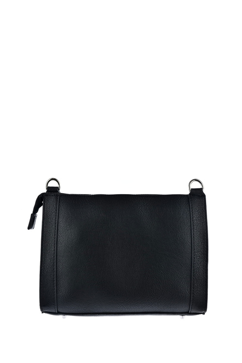 Skórzana Listonoszka Z Ćwiekami Big Star KK574136 Czarna