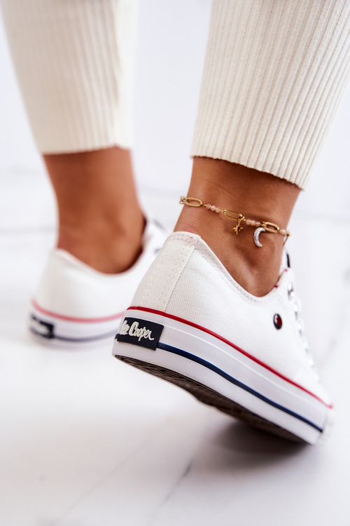 Damskie Trampki Lee Cooper LCW-22-31-0875L Białe