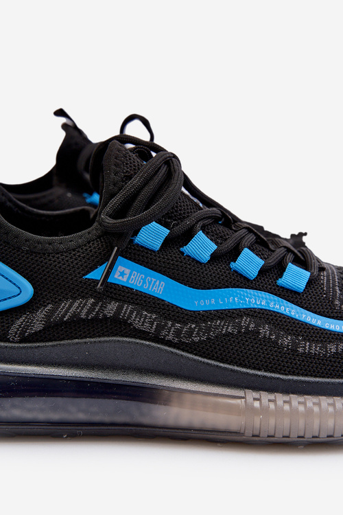 Buty Sportowe Męskie HI-POLY SYSTEM Big Star NN174450 Czarne