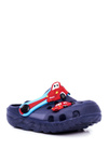 Klapki Dziecięce Piankowe Kroksy Granatowe Auta Bruno