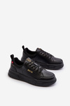 Sneakersy Męskie Memory Foam System Big Star NN174148 Czarne