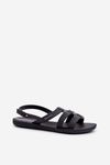Płaskie Sandały Damskie 83516 Ipanema Style Sandal Fem Czarne